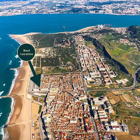 Sea View & Sundown, 150M From The Beach And Surf Spots Costa da Caparica Extérieur photo